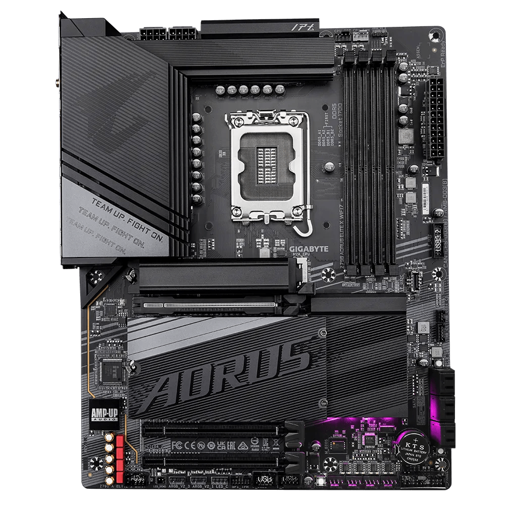 GIGABYTE Z790 AORUS ELITE X WIFI7 Intel 700 Series ATX Motherboard | Z790 - A - ELITE - X - WIFI7 | - Vektra Computers LLC