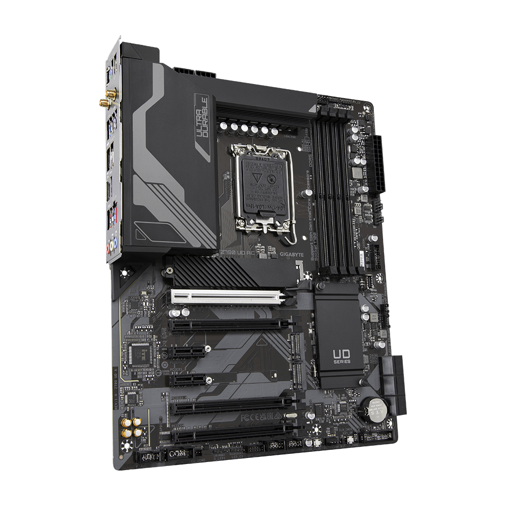 Gigabyte Z790 UD AC LGA 1700 ATX Motherboard | Z790 - UD - AC | - Vektra Computers LLC