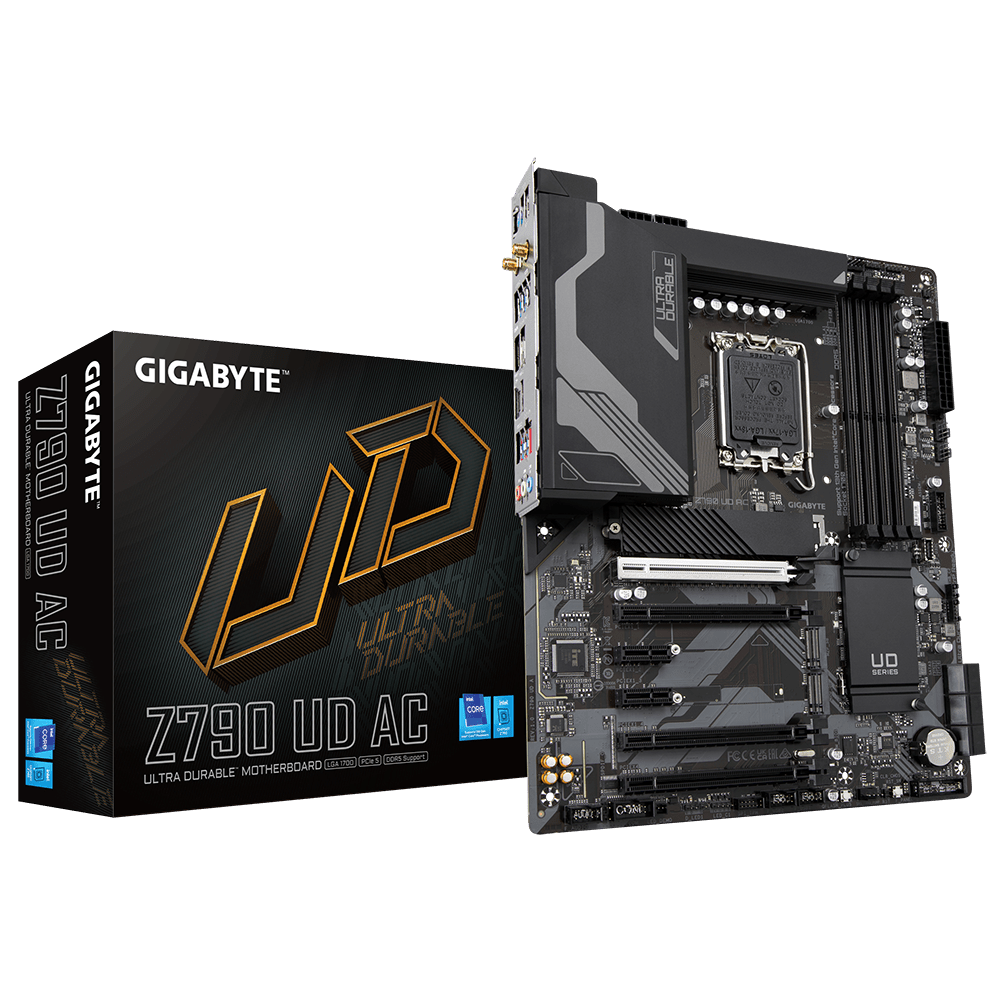 Gigabyte Z790 UD AC LGA 1700 ATX Motherboard | Z790 - UD - AC | - Vektra Computers LLC