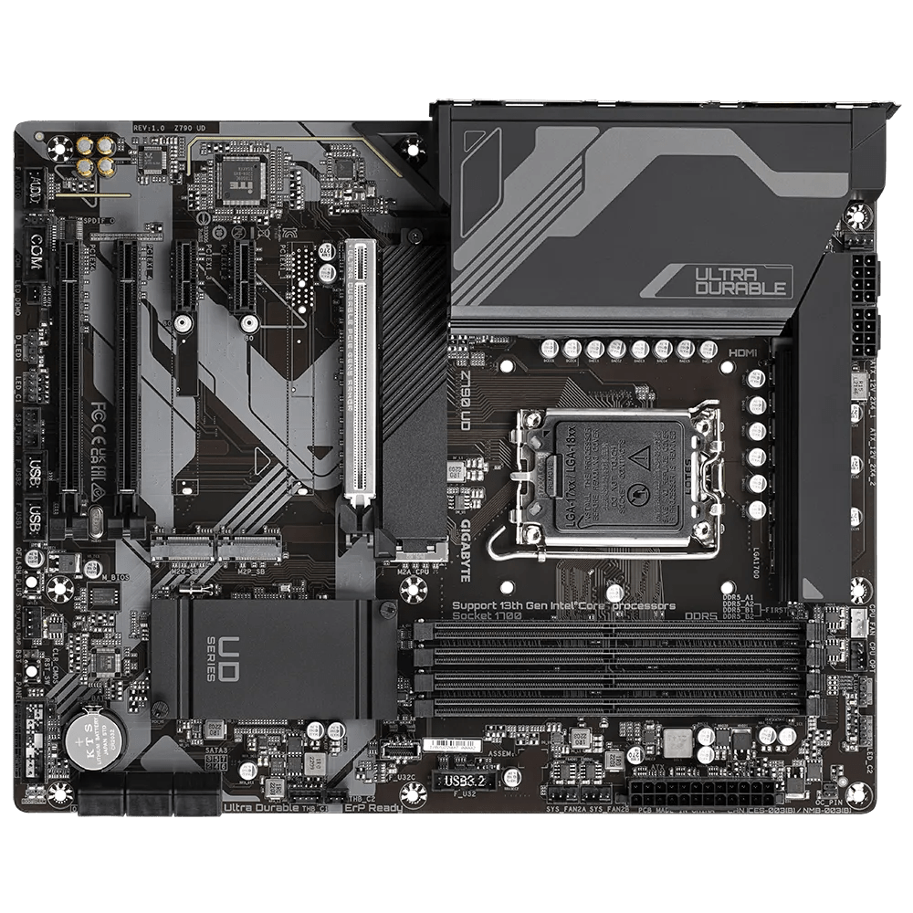 GIGABYTE Z790 UD Intel 700 Series ATX Motherboard | Z790 - UD | - Vektra Computers LLC