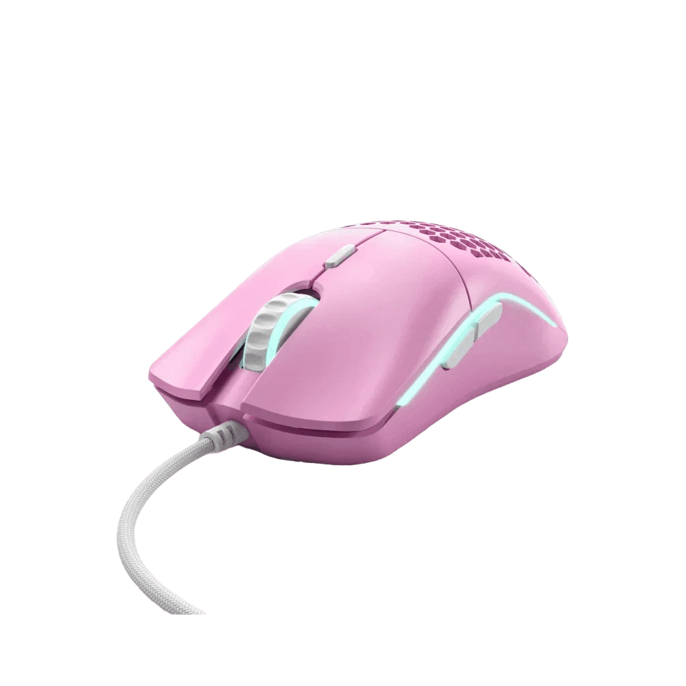 Glorious Forge Model O Minus Pink Edition RGB Gaming Mouse - Vektra Computers LLC