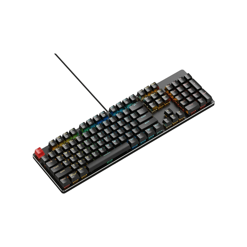 Glorious GMMK Full Size Black (Pre - Built) RGB Mechanical Gaming Keyboard - Vektra Computers LLC
