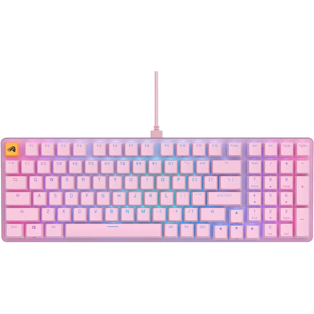 Glorious GMMK2 Full Size Pink (Pre - Built) RGB Mechanical Gaming Keyboard - Vektra Computers LLC
