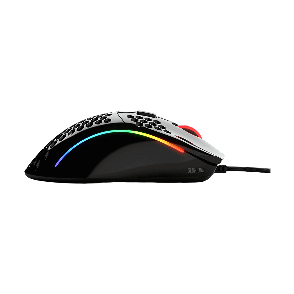 Glorious Model D Glossy Black RGB Gaming Mouse - Vektra Computers LLC