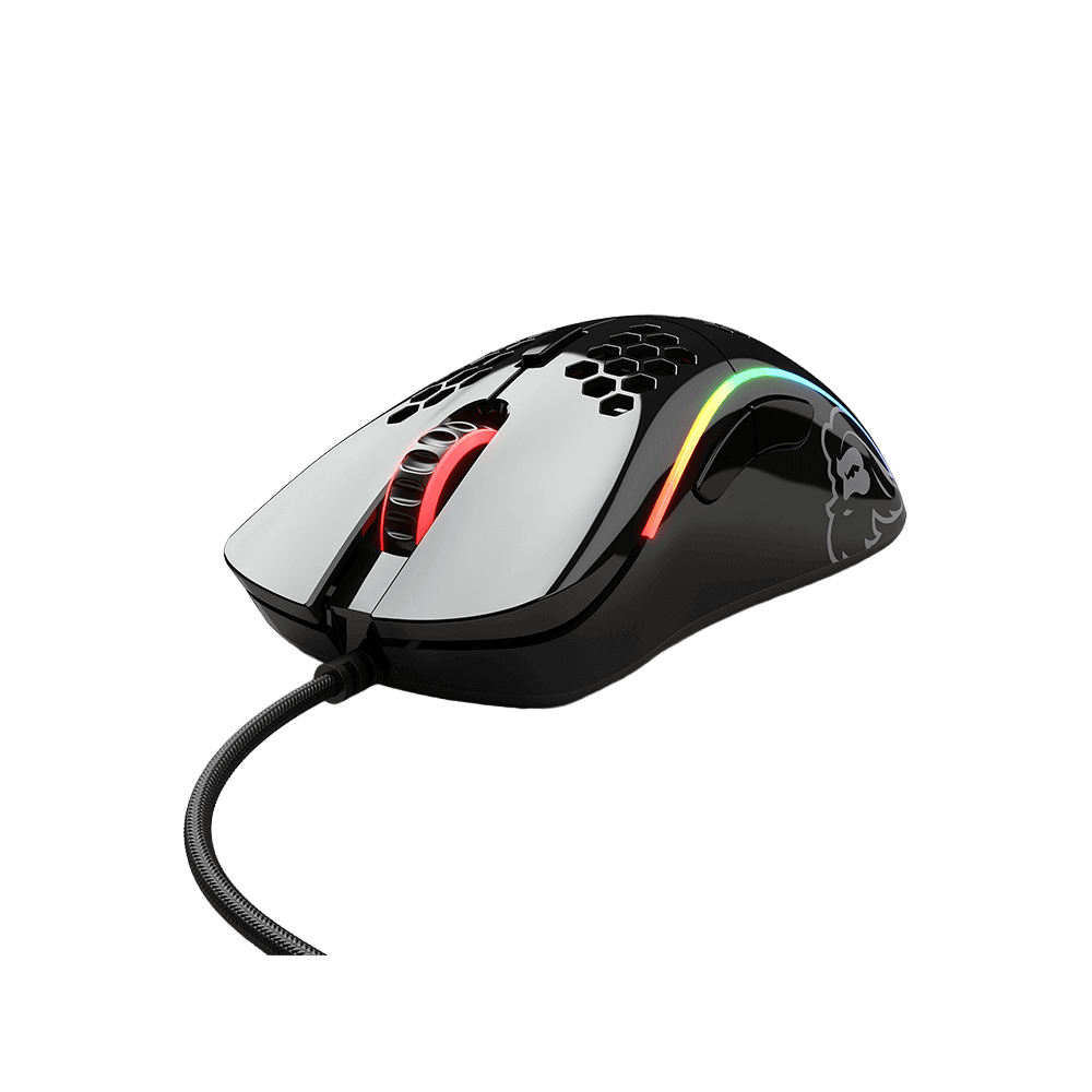 Glorious Model D Glossy Black RGB Gaming Mouse - Vektra Computers LLC