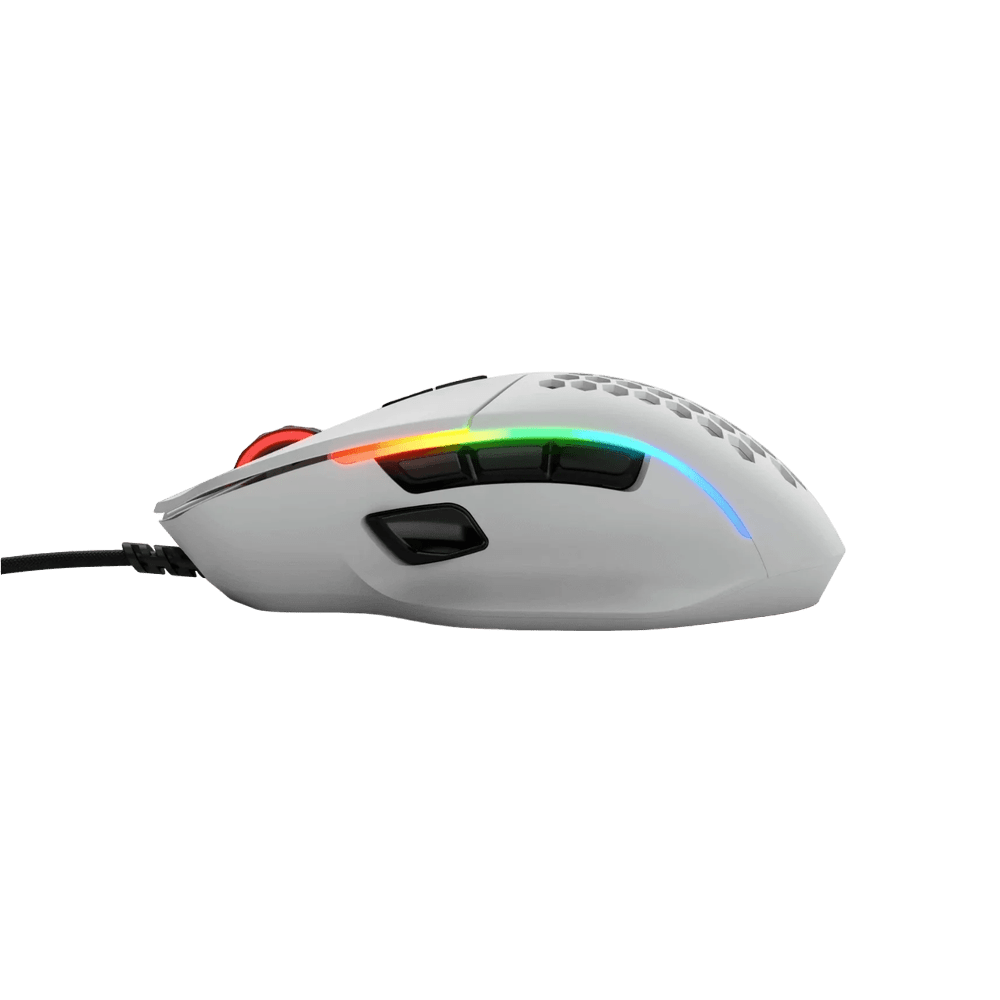 Glorious Model I Matte White RGB Gaming Mouse - Vektra Computers LLC