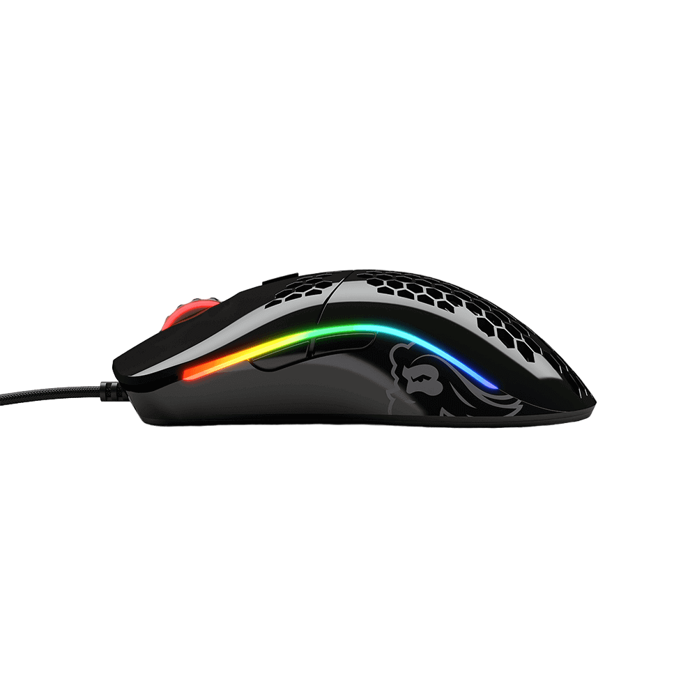 Glorious Model O Glossy Black RGB Gaming Mouse - Vektra Computers LLC