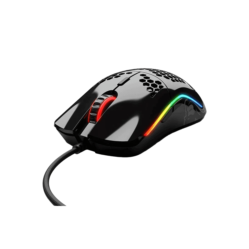 Glorious Model O Glossy Black RGB Gaming Mouse - Vektra Computers LLC