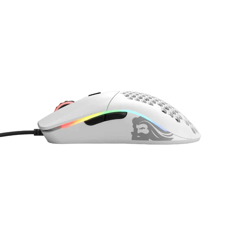 Glorious Model O Matte White RGB Gaming Mouse - Vektra Computers LLC