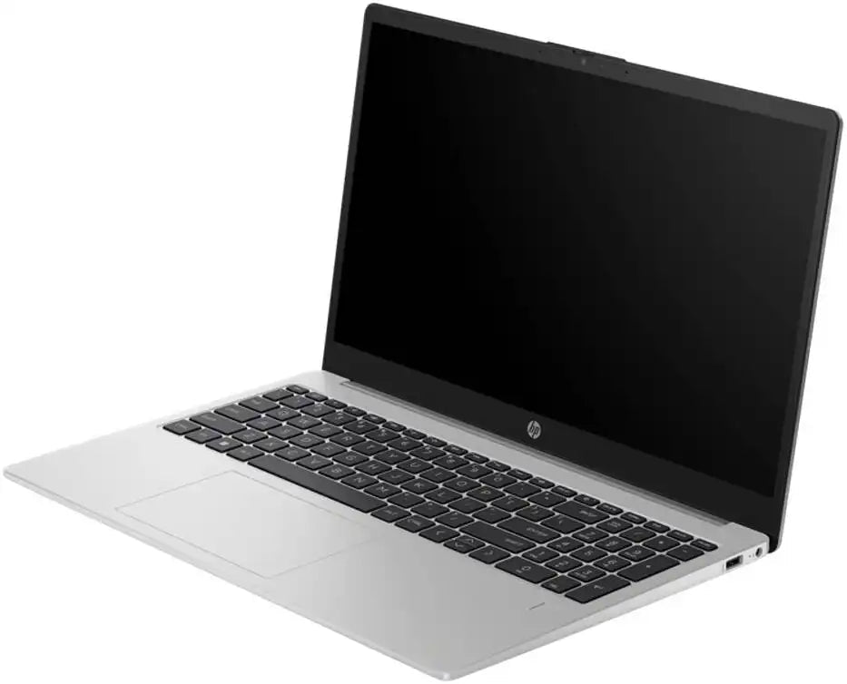 HP 250 G10 Laptop, 15.6" FHD Narrow Bezel Display, Intel Core i7 - 1355U, 8GB RAM, 512GB SSD, Integrated Intel Iris Xe Graphics, Backlit English Keyboard, Turbo Silver, + Windows 11 Pro Retail | 8A515EA#BH5 - Vektra Computers LLC