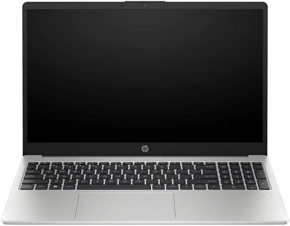 HP 250 G10 Laptop, 15.6" FHD Narrow Bezel Display, Intel Core i7 - 1355U, 8GB RAM, 512GB SSD, Integrated Intel Iris Xe Graphics, Backlit English Keyboard, Turbo Silver, + Windows 11 Pro Retail | 8A515EA#BH5 - Vektra Computers LLC