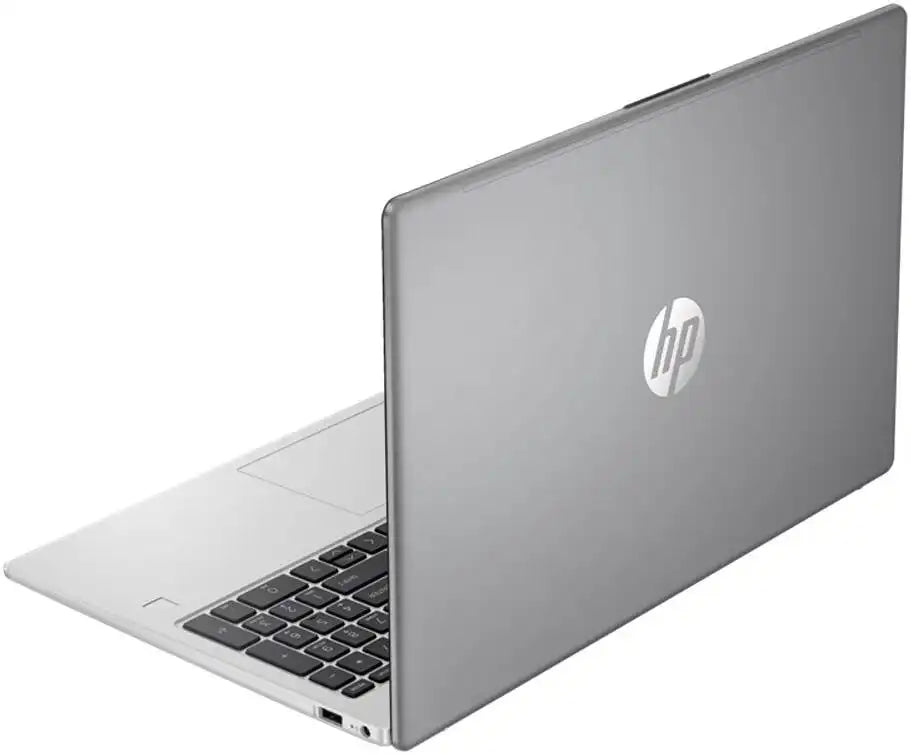 HP 250 G10 Laptop, 15.6" FHD Narrow Bezel Display, Intel Core i7 - 1355U, 8GB RAM, 512GB SSD, Integrated Intel Iris Xe Graphics, Backlit English Keyboard, Turbo Silver, + Windows 11 Pro Retail | 8A515EA#BH5 - Vektra Computers LLC