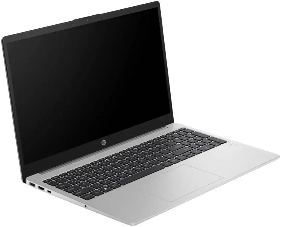 HP 250 G10 Laptop, 15.6" FHD Narrow Bezel Display, Intel Core i7 - 1355U, 8GB RAM, 512GB SSD, Integrated Intel Iris Xe Graphics, Backlit English Keyboard, Turbo Silver, + Windows 11 Pro Retail | 8A515EA#BH5 - Vektra Computers LLC