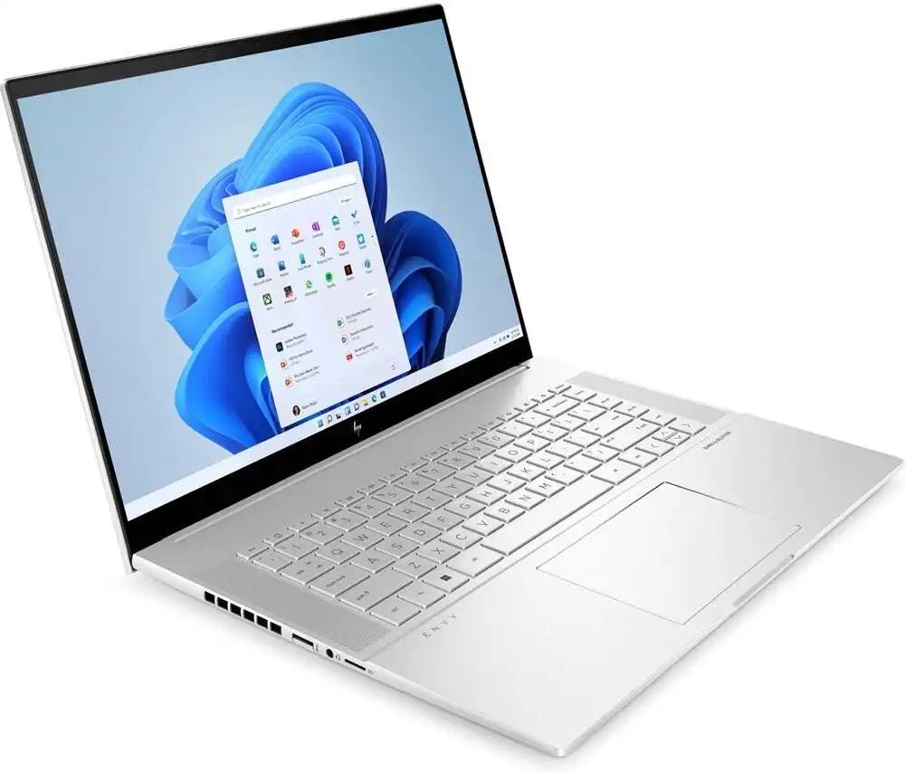 HP Envy 16 - h1055cl Laptop, 16" WQXGA IPS 120Hz Touch Display, Intel Core i7 - 13700H, 32GB RAM, 2TB SSD, GeForce RTX 4060 8GB Graphics, English Keyboard, Win11 Home, Natural Silver | 7H3N8UA - Vektra Computers LLC