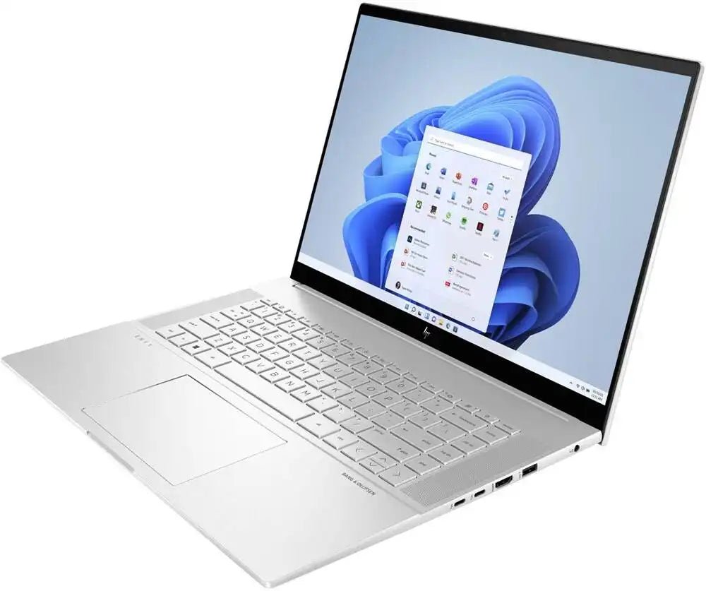 HP Envy 16 - h1055cl Laptop, 16" WQXGA IPS 120Hz Touch Display, Intel Core i7 - 13700H, 32GB RAM, 2TB SSD, GeForce RTX 4060 8GB Graphics, English Keyboard, Win11 Home, Natural Silver | 7H3N8UA - Vektra Computers LLC