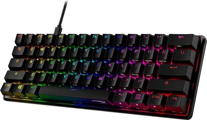 HyperX Alloy Origins 60 Mechanical Gaming Keyboard - HyperX Red Switch (English/Arabic) (EN/AR) | 6P6K8AA#A2N - Vektra Computers LLC