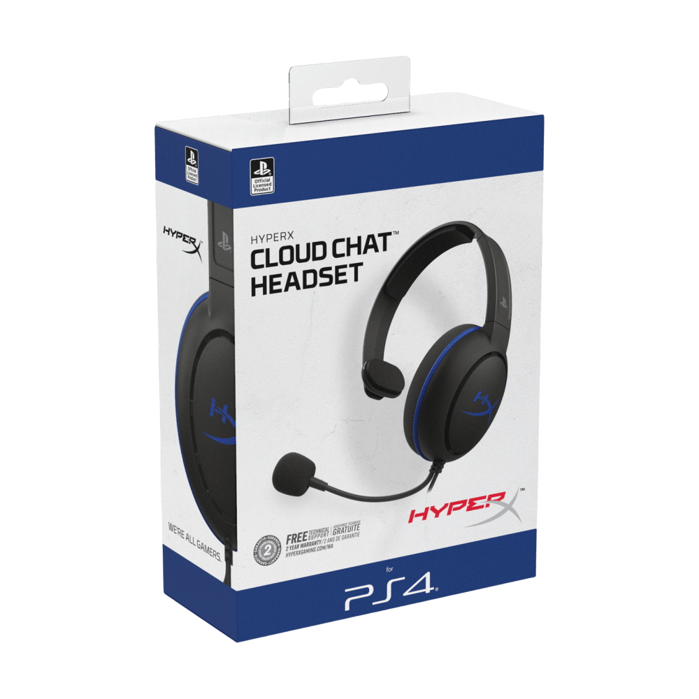 HyperX Cloud Chat Headset for PS4 - Vektra Computers LLC