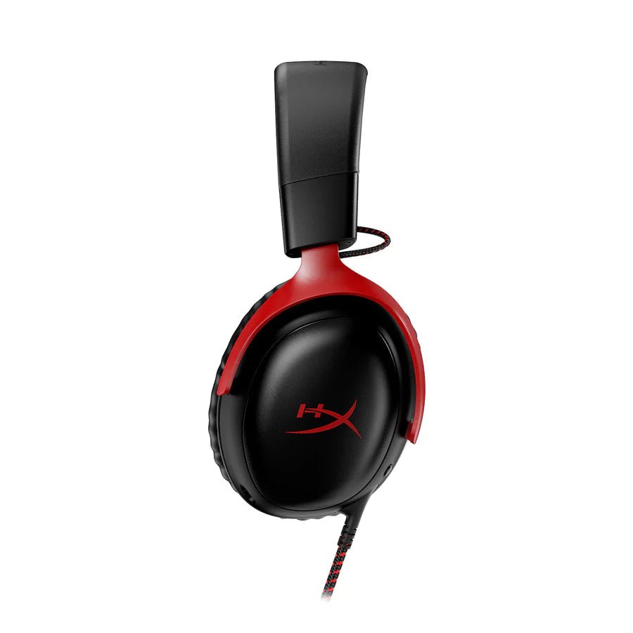 HyperX Cloud III Gaming Headset - Black/Red | 727A9AA - Vektra Computers LLC