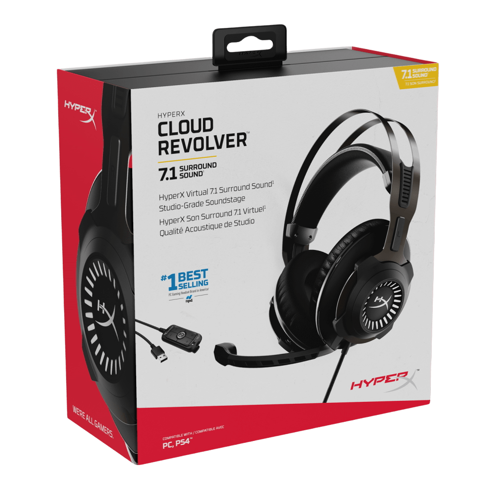 HyperX Cloud Revolver (7.1) Gaming Headset - Vektra Computers LLC