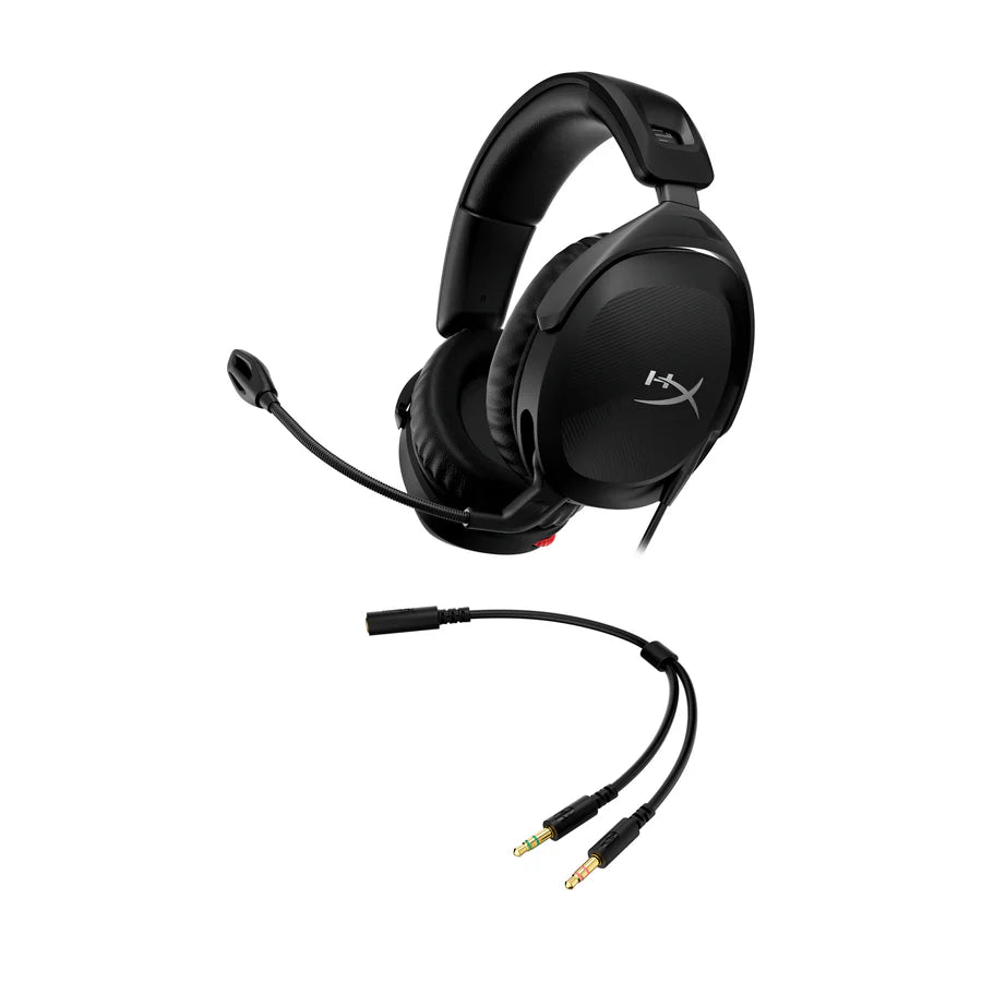 HyperX Cloud Stinger 2 Gaming Headset - Black | 519T1AA - Vektra Computers LLC