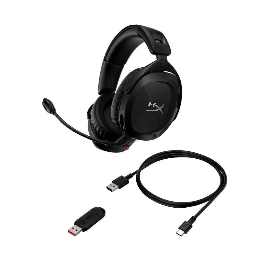 HyperX Cloud Stinger 2 wireless Gaming Headset - Black | 676A2AA - Vektra Computers LLC