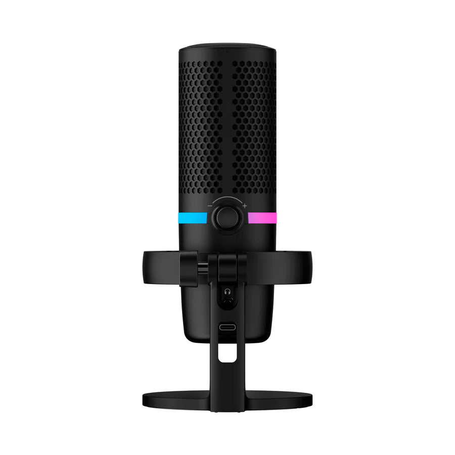 HyperX DuoCast USB Microphone RGB Lighting - Black | 4P5E2AA - Vektra Computers LLC