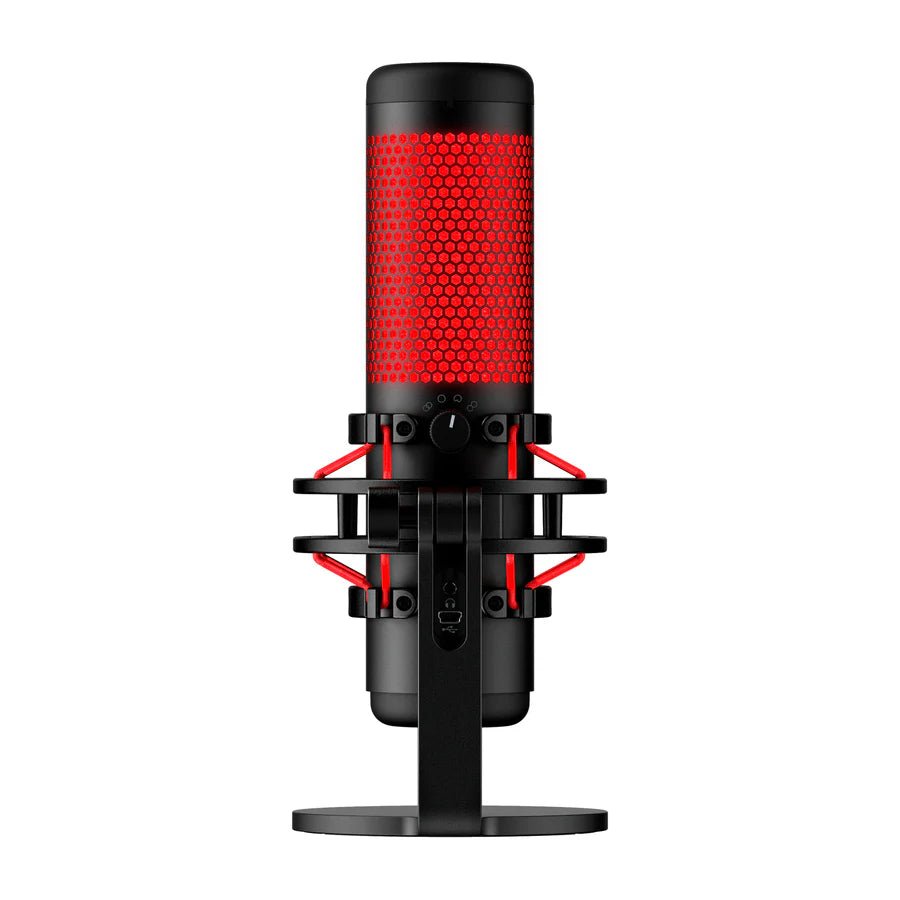 HyperX QuadCast USB Condenser Gaming Microphone | 4P5P6AA - Vektra Computers LLC