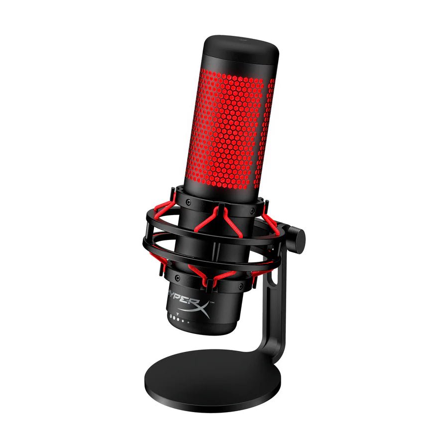 HyperX QuadCast USB Condenser Gaming Microphone | 4P5P6AA - Vektra Computers LLC