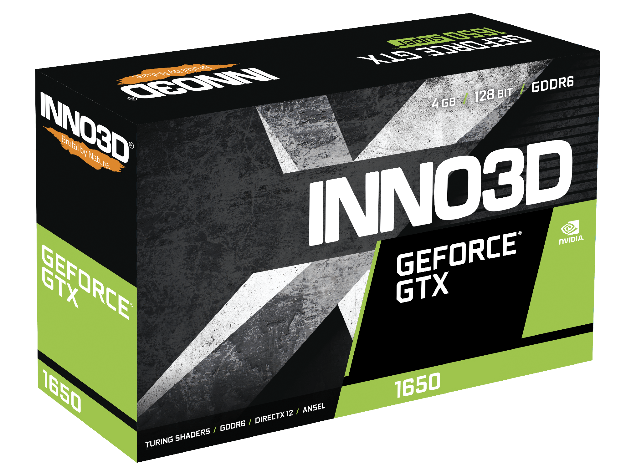 INNO3D Geforce GTX 1650 GDDR6 Twin X2 Oc Graphics Card | N16502 - 04D6X - 171330N | - Vektra Computers LLC