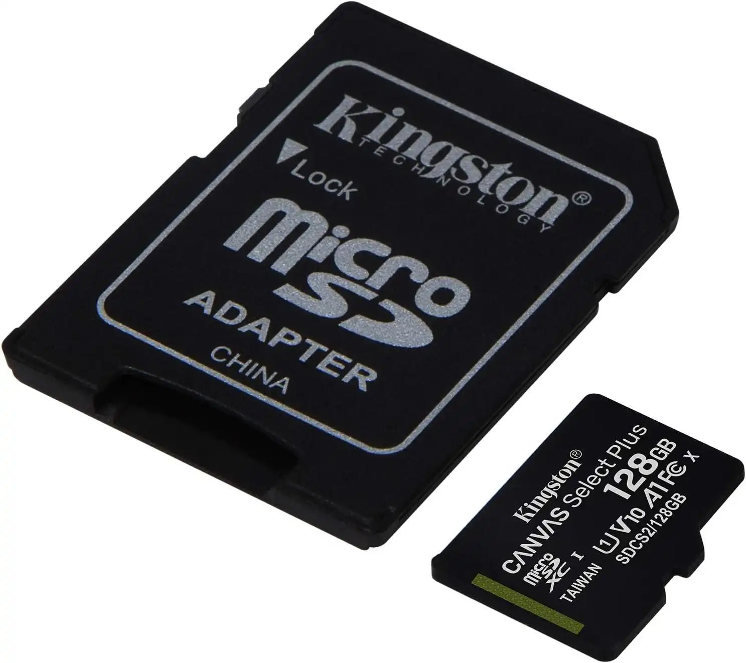 Kingston 128GB Canvas Select Plus microSD Memory Card Class 10 UHS - I speeds up to 100MB/s Android A1 Performance Class | SDCS2/128GB - Vektra Computers LLC