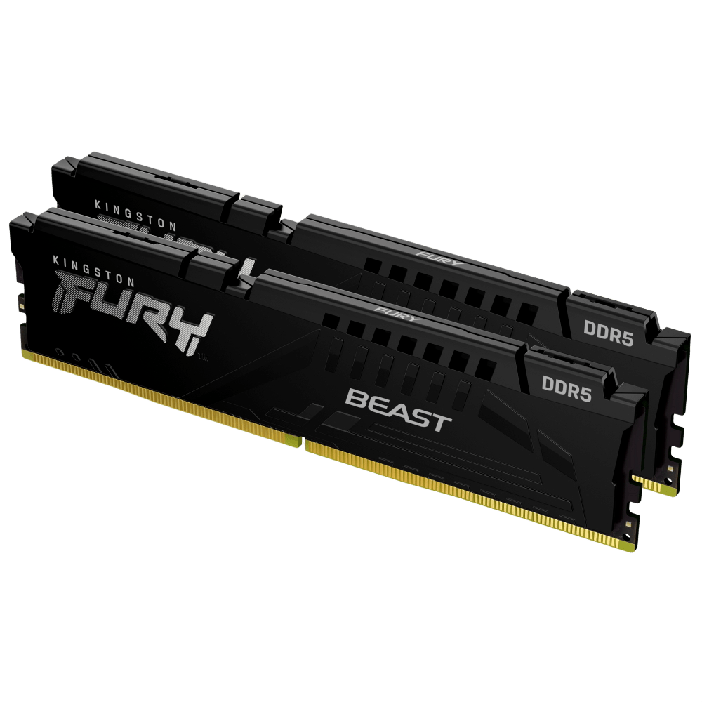 Kingston Fury Beast 16GB (8GBx2) DDR5 5200MHz Desktop Memory - Vektra Computers LLC