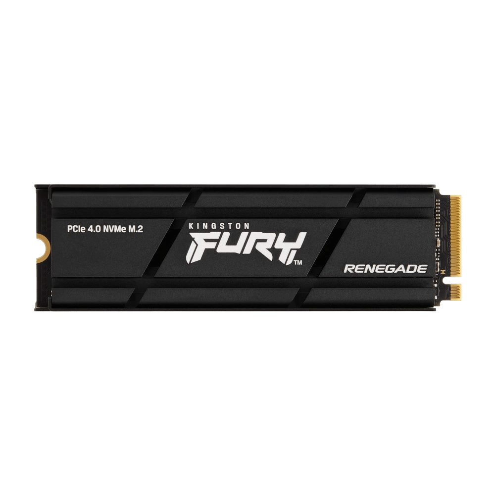 Kingston Fury Renegade PCIe Gen4 NVMe M.2 SSD with Heatsink - Vektra Computers LLC