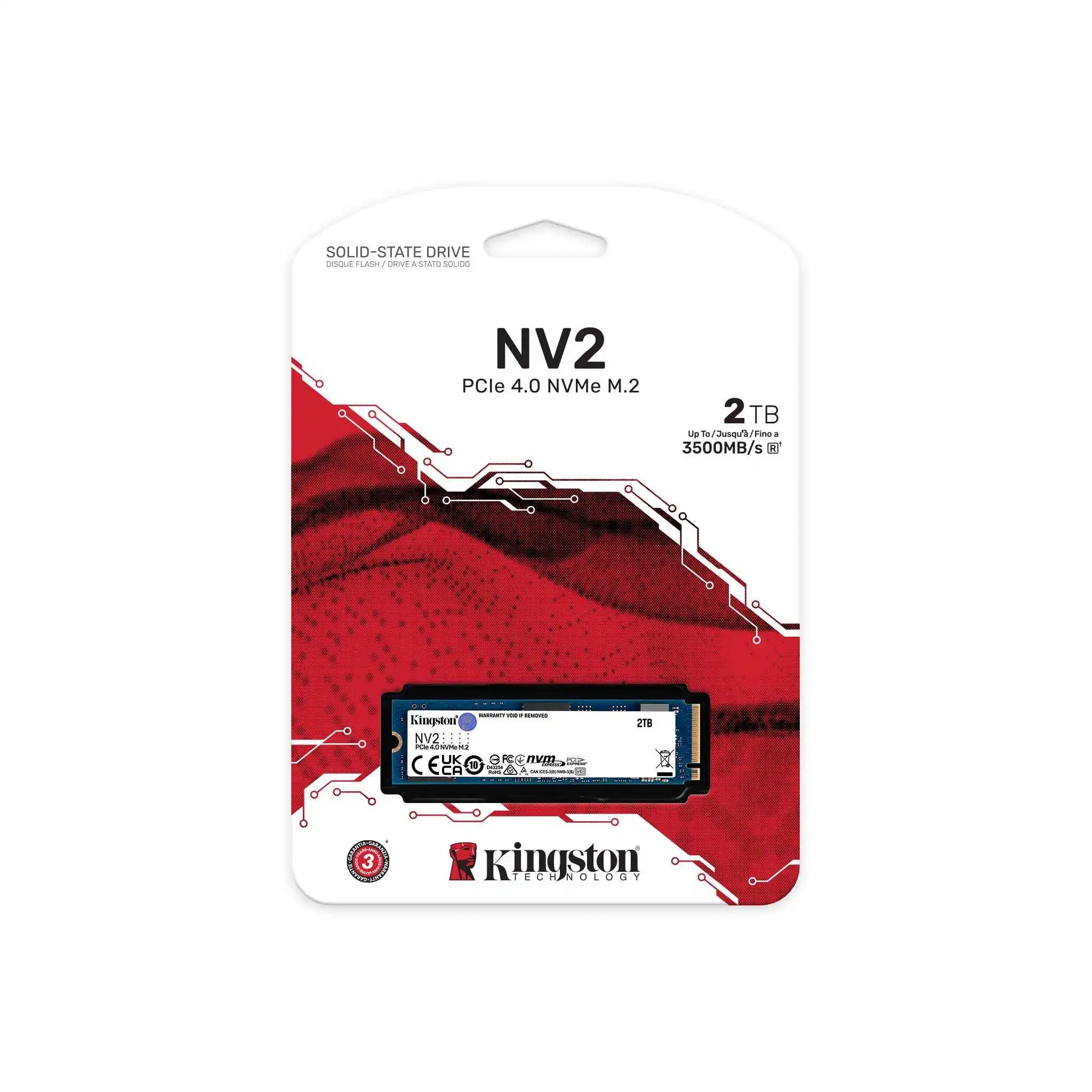 Kingston NV2 PCIe 4.0 NVMe SSD - Vektra Computers LLC