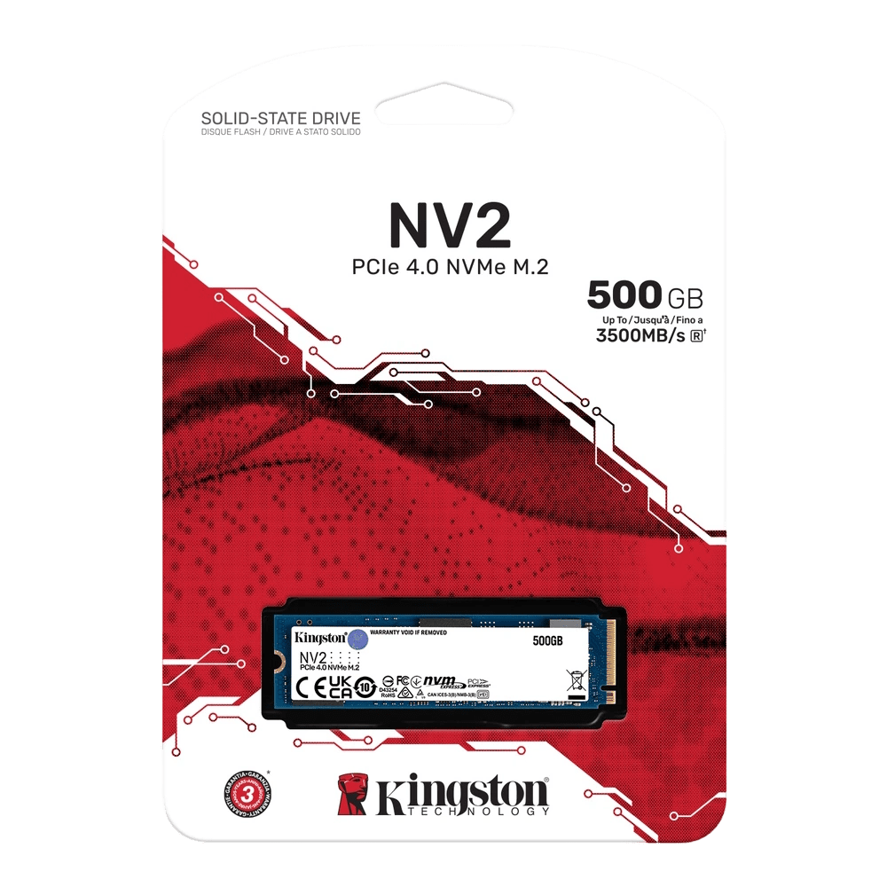 Kingston NV2 PCIe Gen4 NVMe M.2 SSD - Vektra Computers LLC