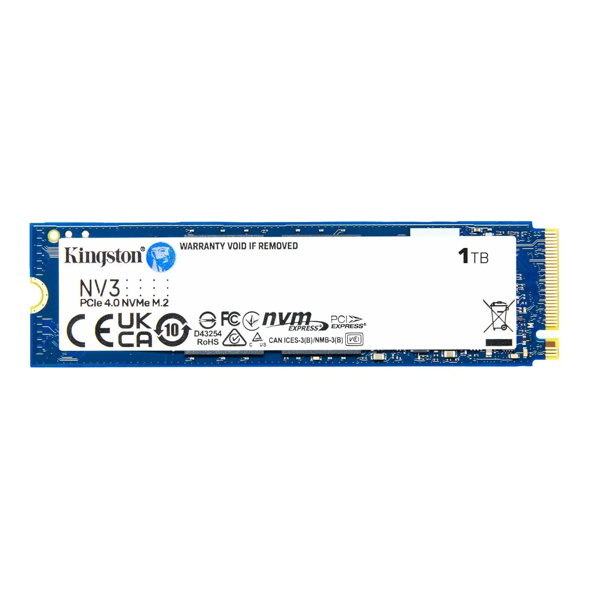 Kingston NV3 PCIe 4.0 NVMe SSD - Vektra Computers LLC