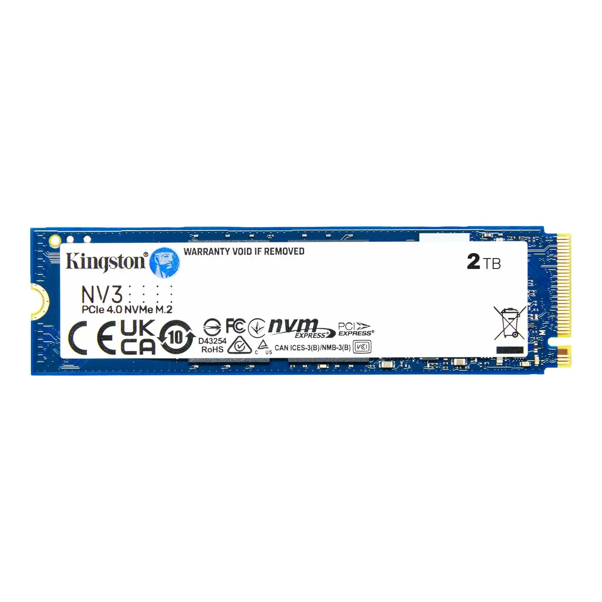 Kingston NV3 PCIe 4.0 NVMe SSD - Vektra Computers LLC