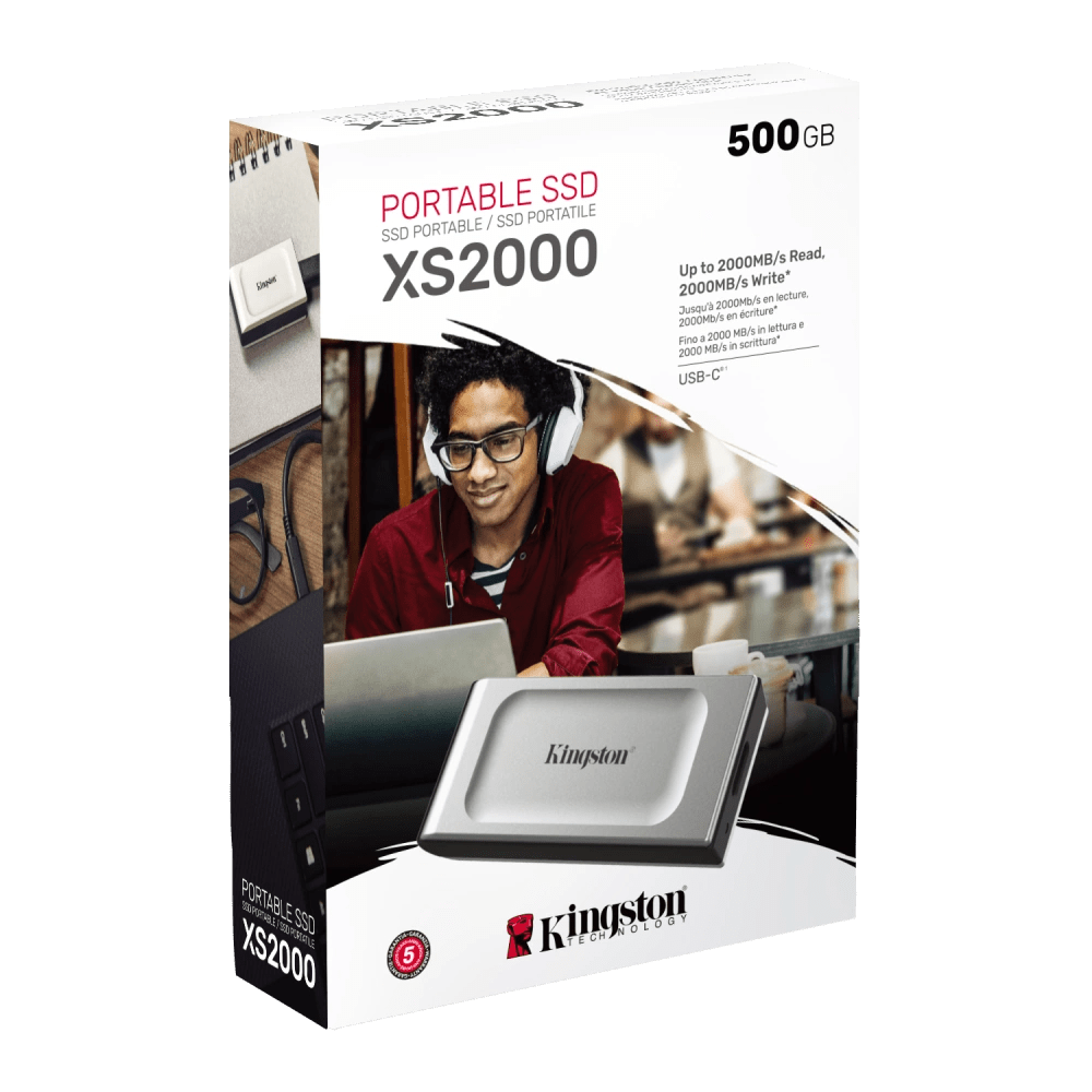 Kingston XS2000 Portable SSD - Vektra Computers LLC