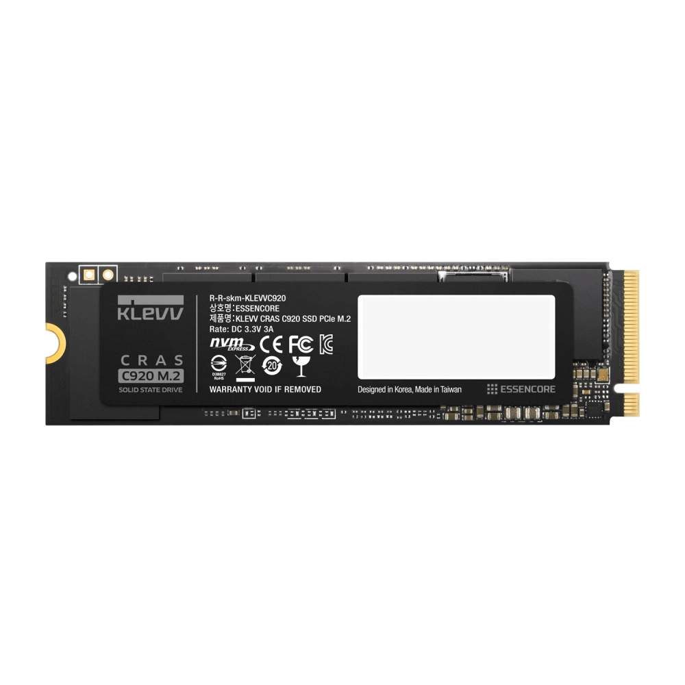 Klevv Cras C920 PCIe Gen4 NVMe M.2 SSD - Vektra Computers LLC