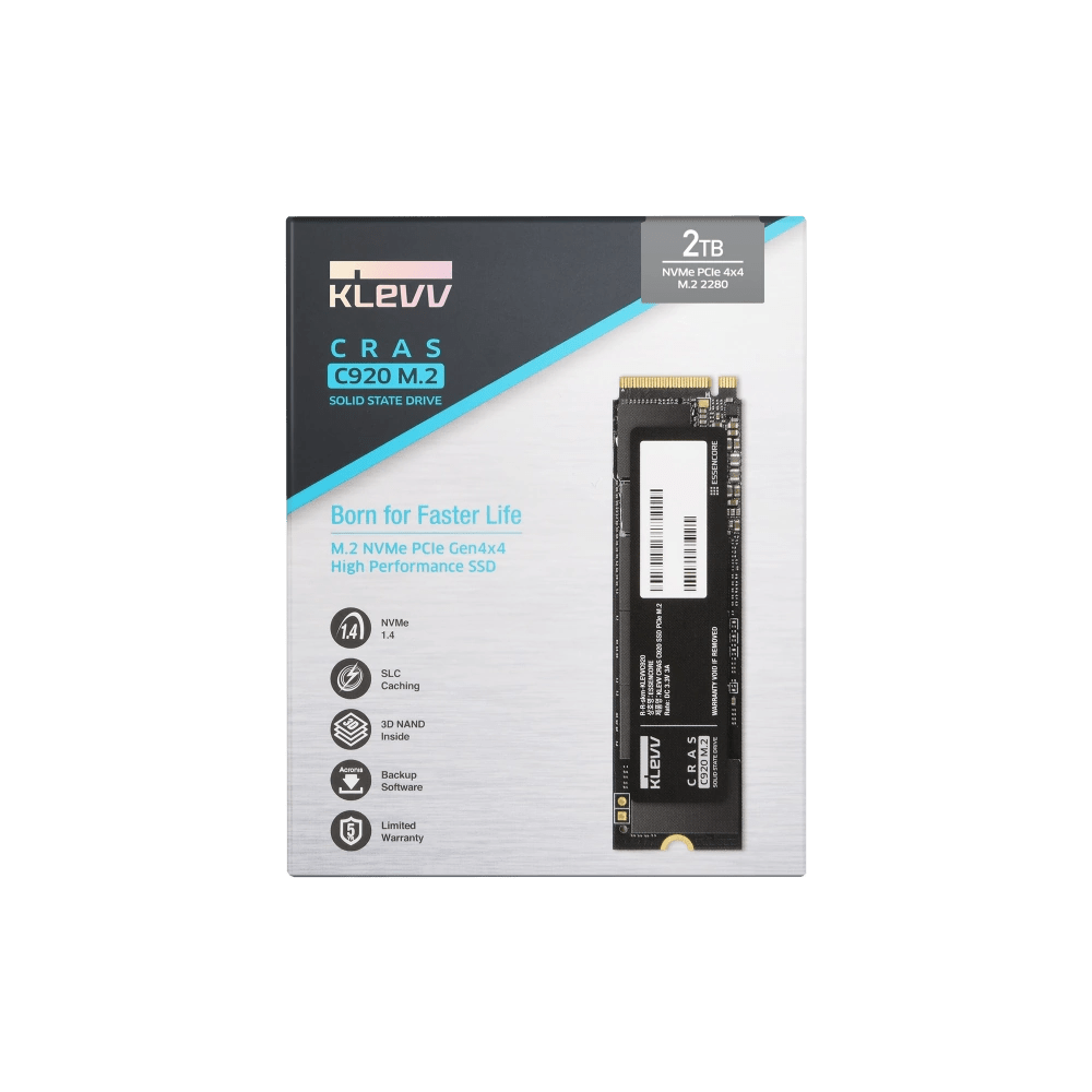 Klevv Cras C920 PCIe Gen4 NVMe M.2 SSD - Vektra Computers LLC