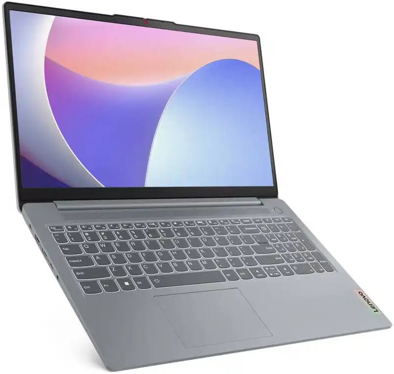 Lenovo IdeaPad Slim 3 15IRU8 Laptop, 15.6" FHD IPS Display, Intel Core i5 - 1335U Processor, 8GB RAM, 512GB SSD, Intel Iris Xe Graphics, English - Arabic Keyboard, Arctic Grey, + Windows 11 Pro Retail | 82X70095DP - Vektra Computers LLC