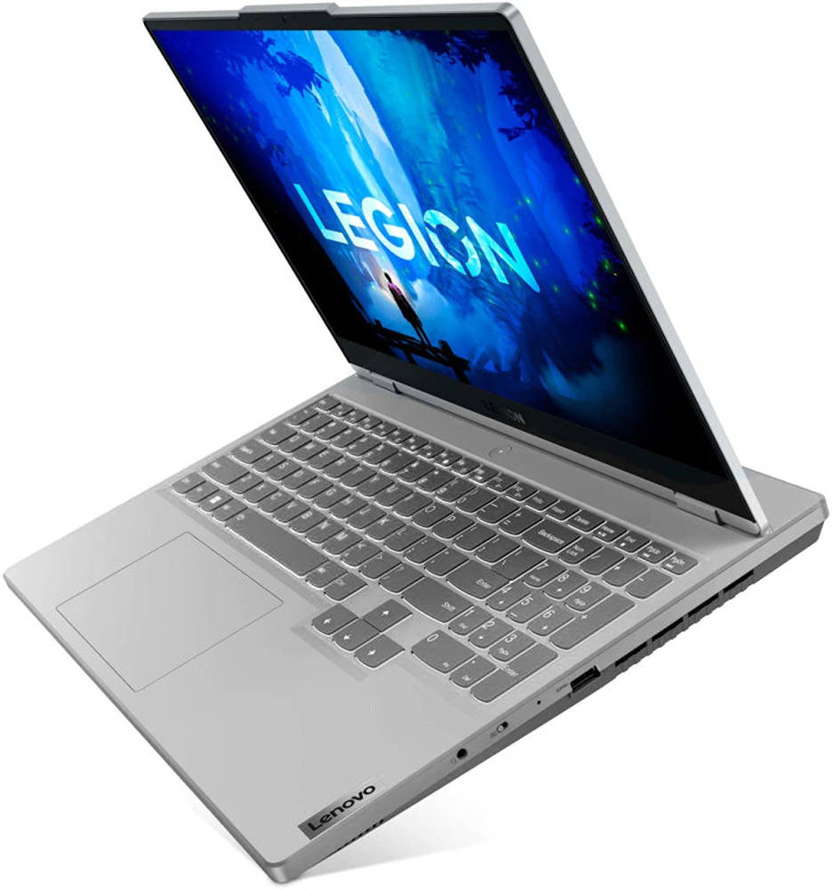 Lenovo Legion 5 15IAH7H Gaming Laptop, i7 - 12700H, 16GB RAM, 512GB SSD, RTX 3070 8GB 15.6" FHD IPS 165Hz, English, FreeDOS, Cloud Grey | 82RB00LJRM - Vektra Computers LLC