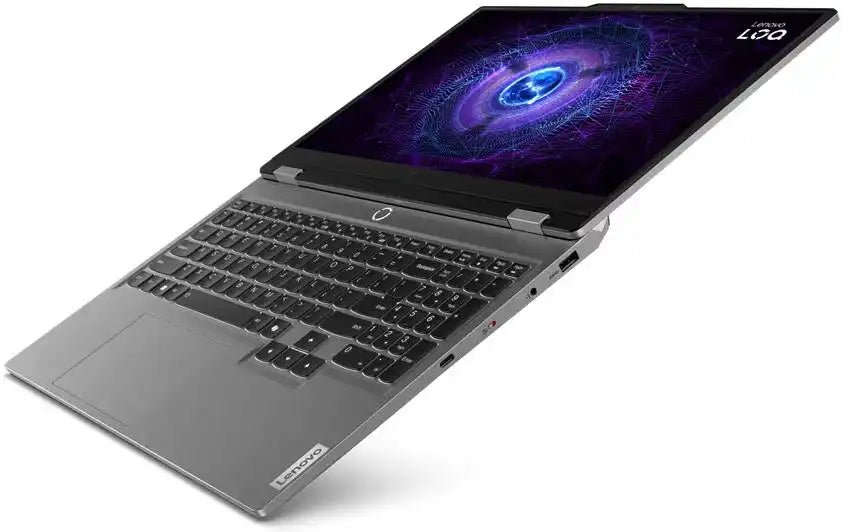 Lenovo LOQ 15IRX9 Gaming Laptop, 15.6" FHD IPS 144Hz Display, Intel Core i7 - 13650HX, 16GB RAM, 512GB SSD, GeForce RTX 4060 8GB Graphics, White Backlit ENG - ARAB K/B, Grey, + Windows 11 Pro Retail | 83DV000CAX - Vektra Computers LLC