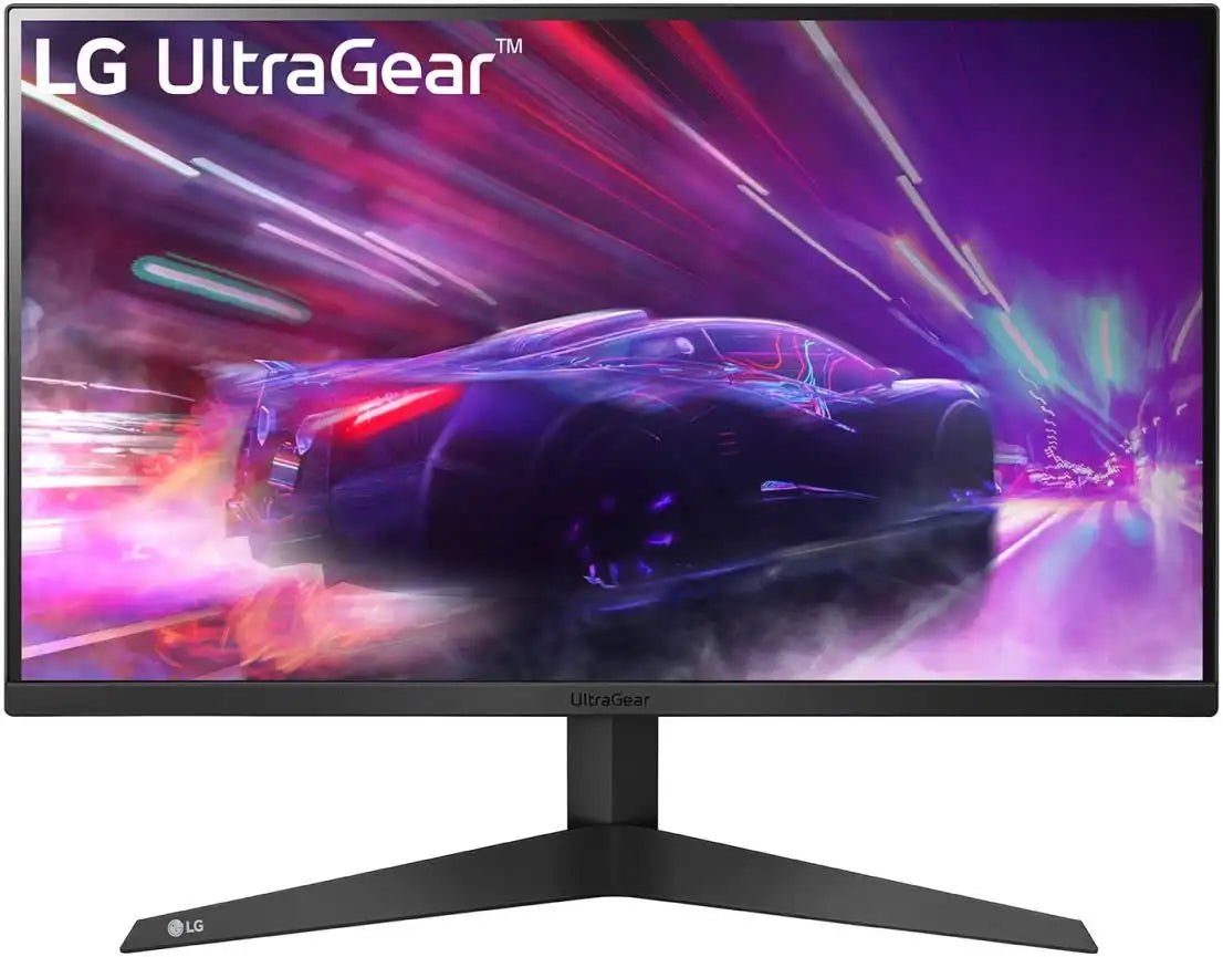 LG 24GQ50F - B 24” UltraGear FHD Gaming UI Monitor, 165Hz Refresh Rate, 1ms MBR Response Time, AMD FreeSync Premium, 3 Side Virtually Borderless, 16:9 Aspect Ratio, NTSC 70% Color Gamut | 24GQ50F - B - Vektra Computers LLC