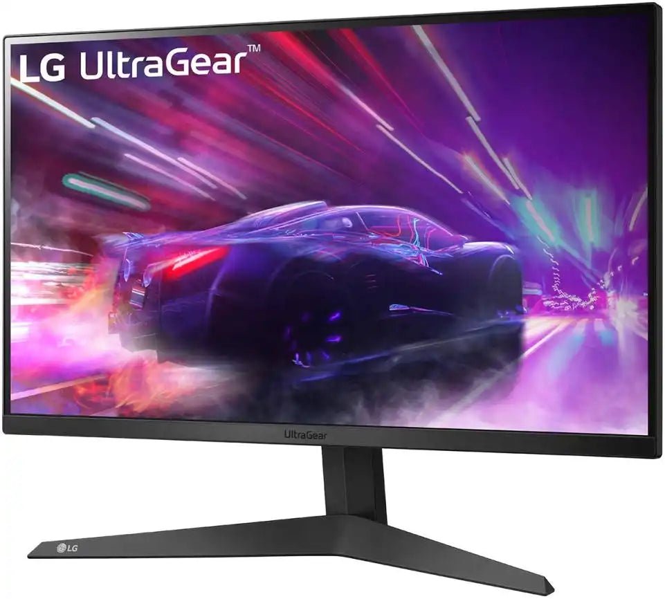 LG 24GQ50F - B 24” UltraGear FHD Gaming UI Monitor, 165Hz Refresh Rate, 1ms MBR Response Time, AMD FreeSync Premium, 3 Side Virtually Borderless, 16:9 Aspect Ratio, NTSC 70% Color Gamut | 24GQ50F - B - Vektra Computers LLC