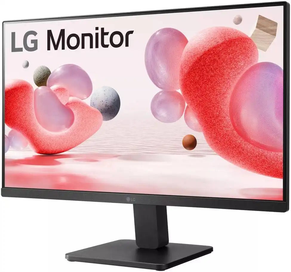 LG 24MR400 3 - Side Borderless Monitor, 23.8" FHD IPS Display, 100Hz Refresh Rate, 5ms Response Time, AMD FreeSync Technology, D - Sub / HDMI / 3.5mm Audio Port, Black | 24MR400 - B - Vektra Computers LLC