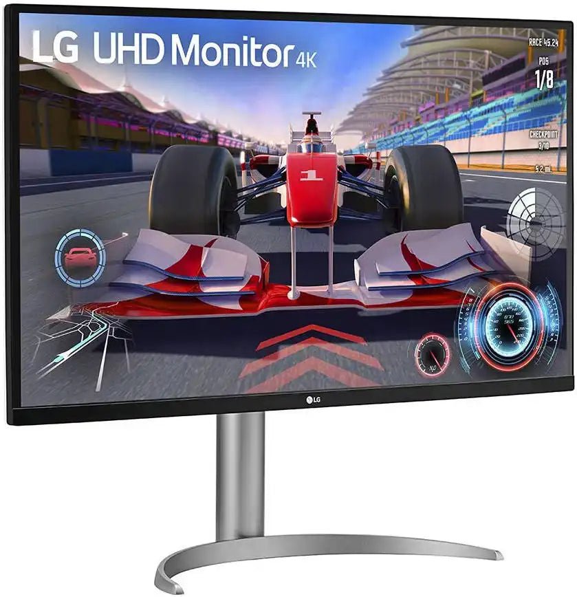 LG 32UQ750P Monitor, 31.5" UHD 4K VA Display, 144Hz Refresh Rate, 5ms (GtG) Response Time, AMD FreeSync Premium Technology, Built - In 5W x2 Speaker, HDMI / DP / USB - C Interface, White | 32UQ750P - W - Vektra Computers LLC