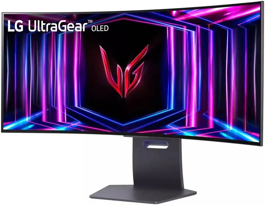 LG 34GS95QE - B Curved Gaming Monitor, 33.9" WQHD OLED Display, 240Hz Refresh Rate, 0.03ms (GtG) Response Time, AMD FreeSync Premium Pro Technology, 800R Curvature, Black | 34GS95QE - B - Vektra Computers LLC