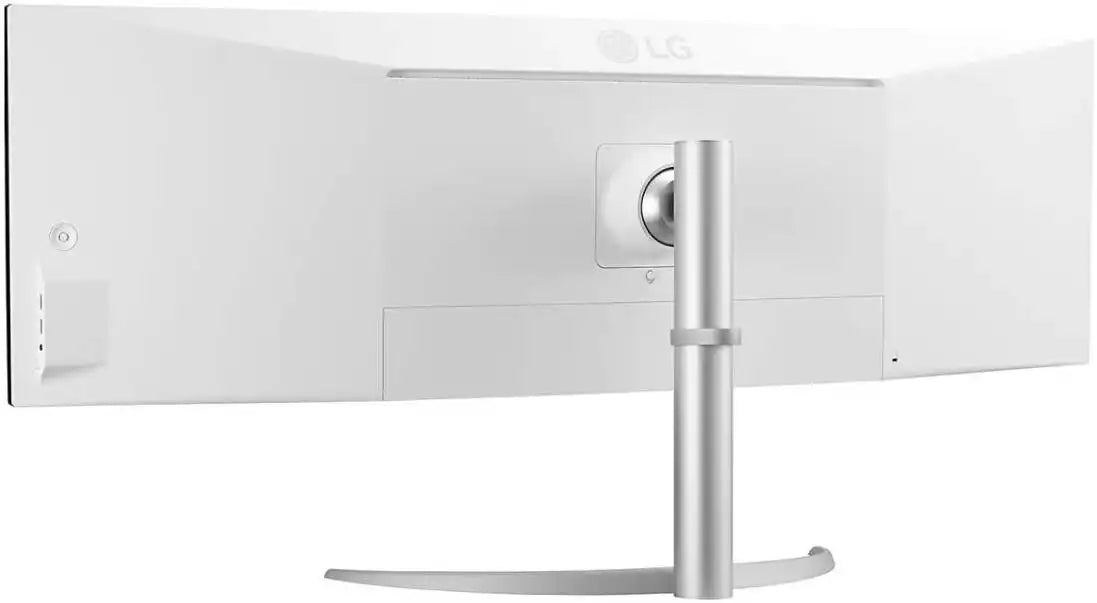 LG 49WQ95C 49'' UltraWide Dual QHD Curved Monitor, 144Hz Nano IPS Display, 5ms Response Time, 32:9 Aspect Ratio, 16.7M Color Depth, 178º Viewing Angle, HDR 10, White | 49WQ95C - W - Vektra Computers LLC