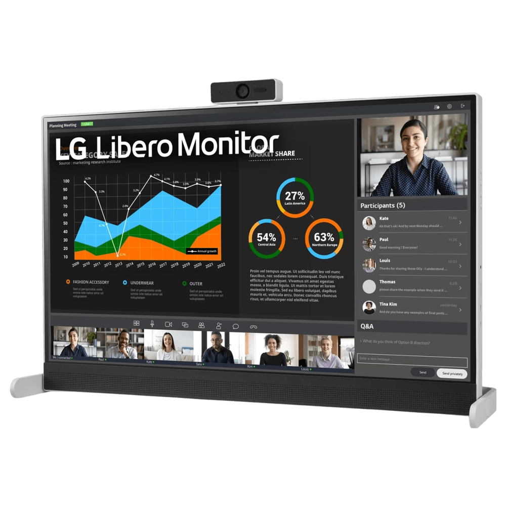 LG Libero 27BQ70QC QHD 60Hz 5ms IPS 27