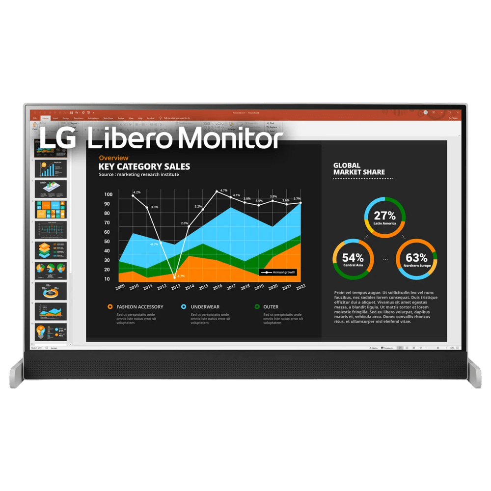 LG Libero 27BQ70QC QHD 60Hz 5ms IPS 27